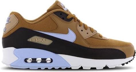 nike air max 1 bruin blauw